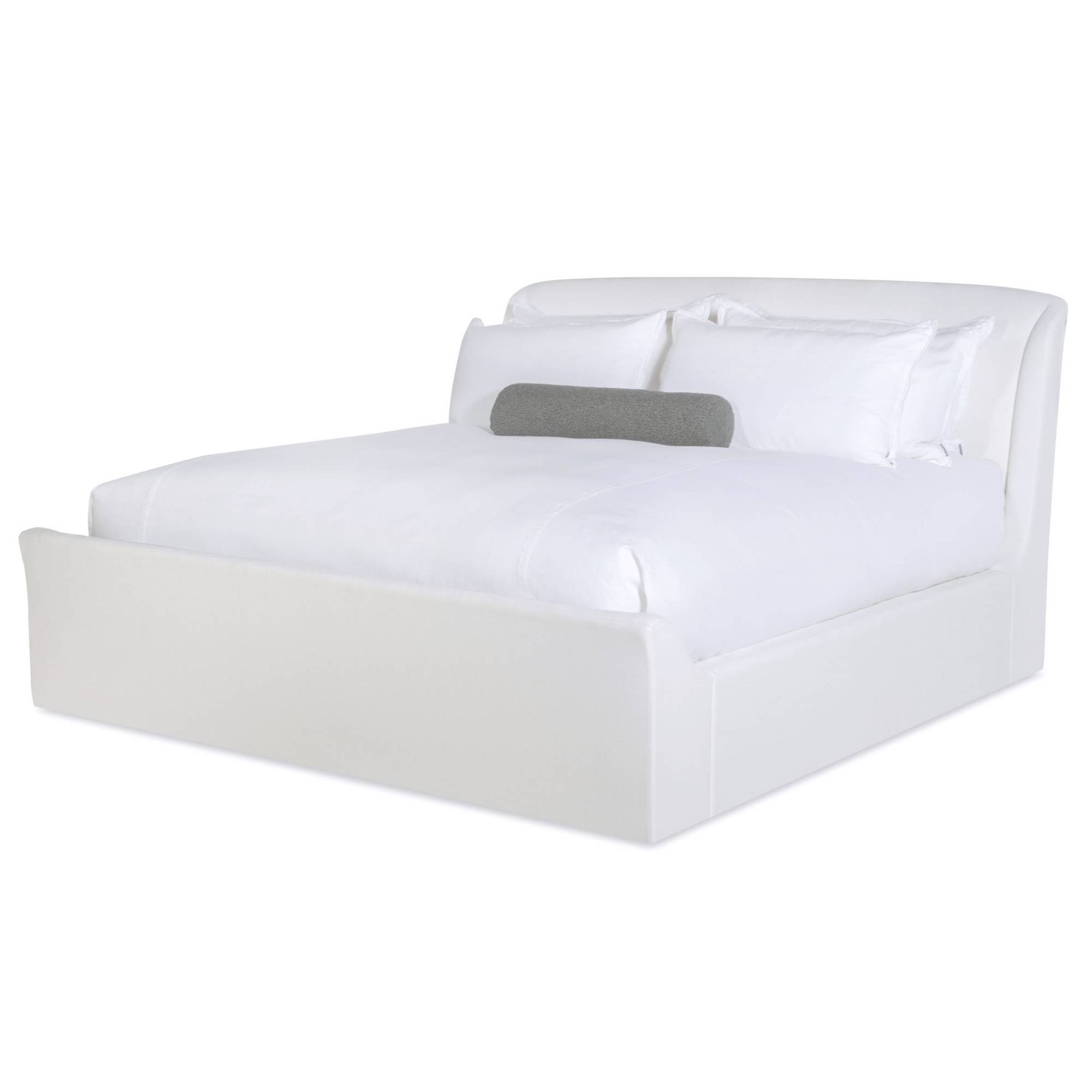 Saint-Germain Sleigh Bed - King 6/6 - Cream