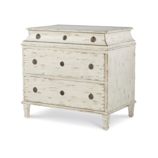 Alexandre I Nightstand - Swedish Scraped Bone