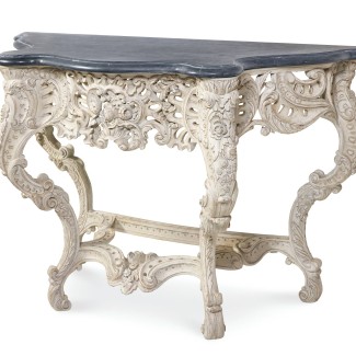 Victoire Console Table - French Painted Blanc