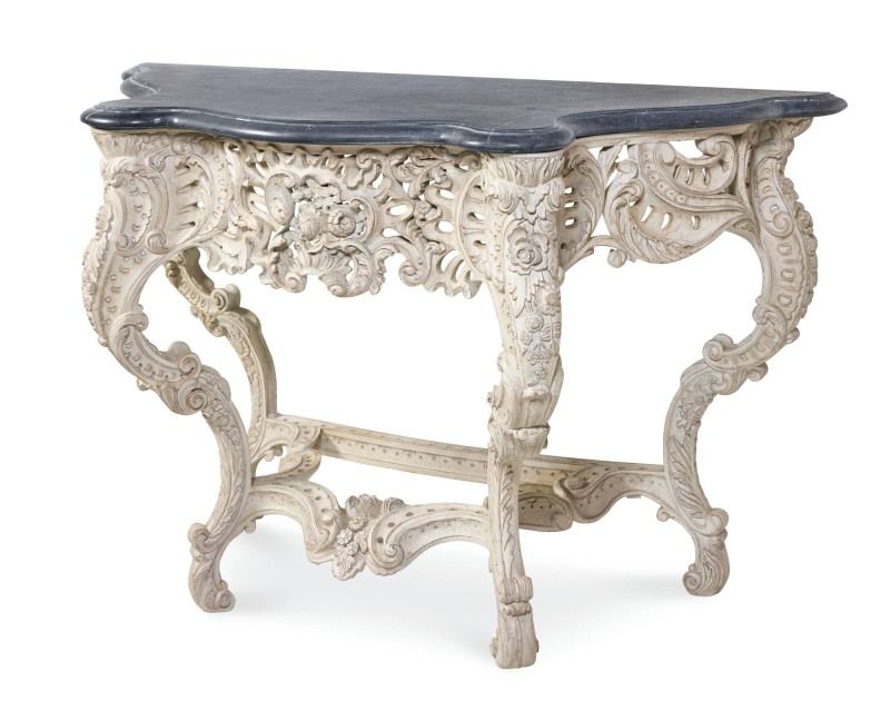 Victoire Console Table - French Painted Blanc