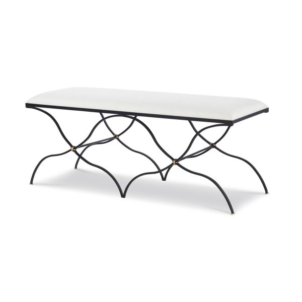 Elisabet Bench - Brass & Iron Knot