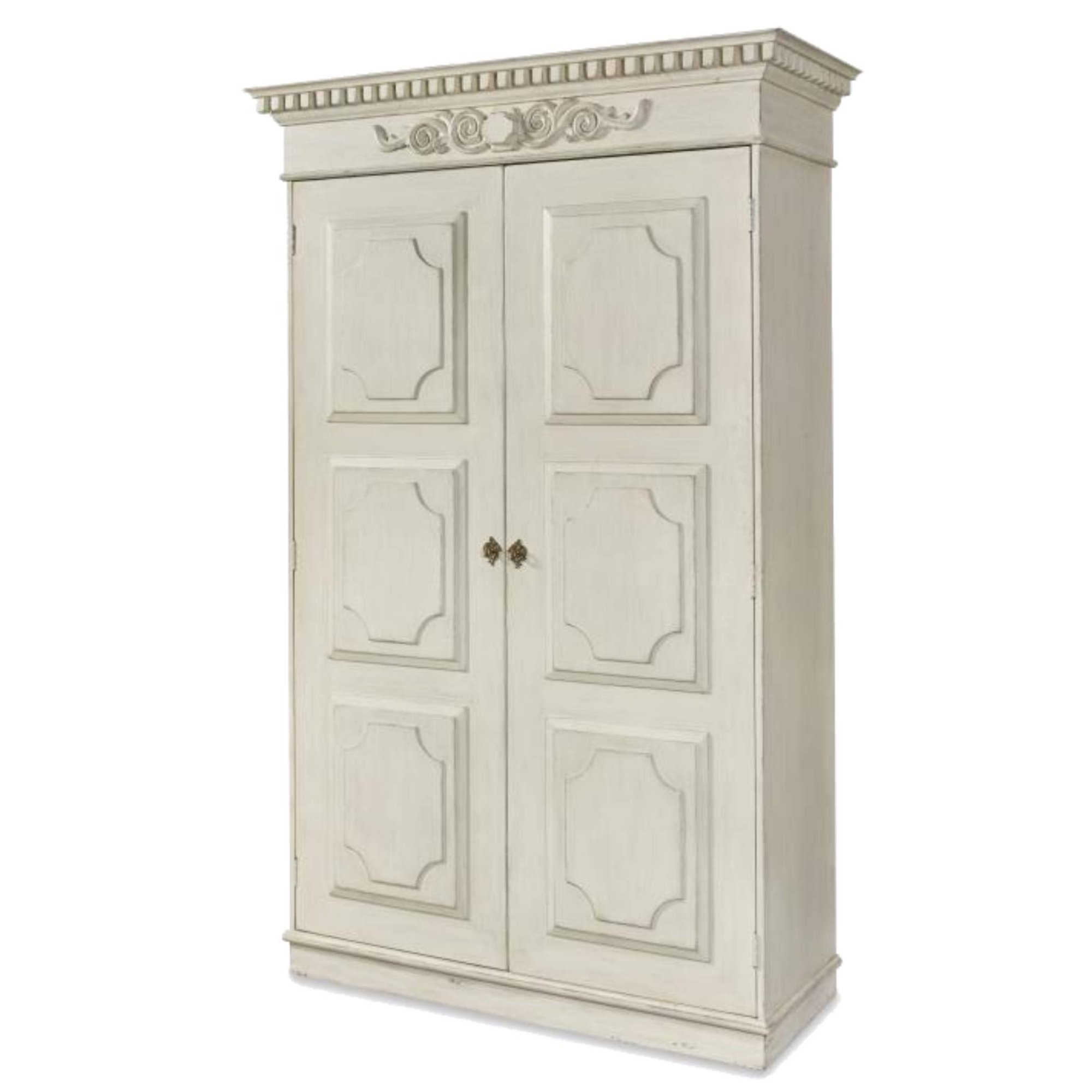 Fountainebleau Wardrobe - Swedish Aged Cream