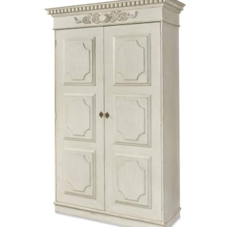 Fountainebleau Wardrobe - Swedish Aged Cream