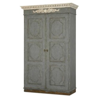 Fountainebleau Wardrobe - Swedish Aged Slate