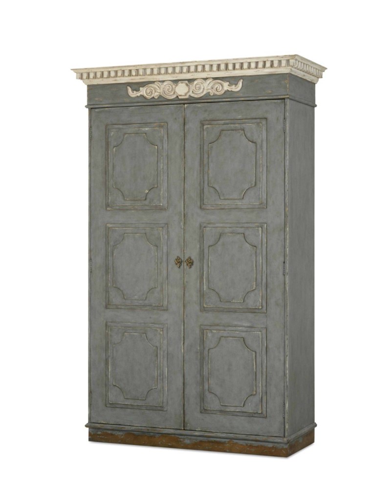 Fountainebleau Wardrobe - Swedish Aged Slate
