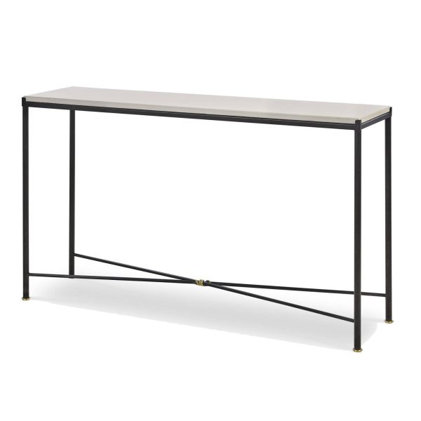 Montmartre Console Table - Iron & Brass Knot