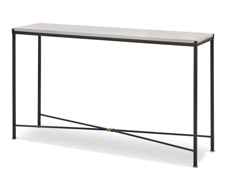 Montmartre Console Table - Iron & Brass Knot