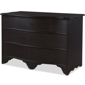 Le Maurice Three Drawer Dresser - Swedish Matte Noir