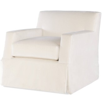 François Skirted Lounge Chair