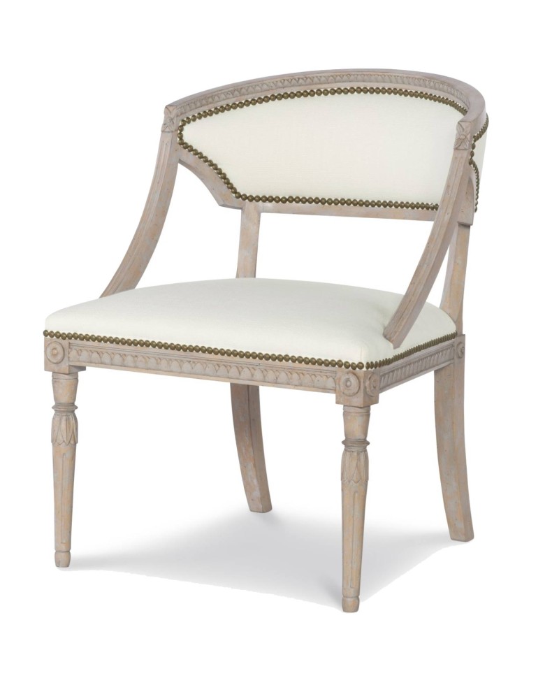 Victoria Accent Chair - Swedish Faint Grey