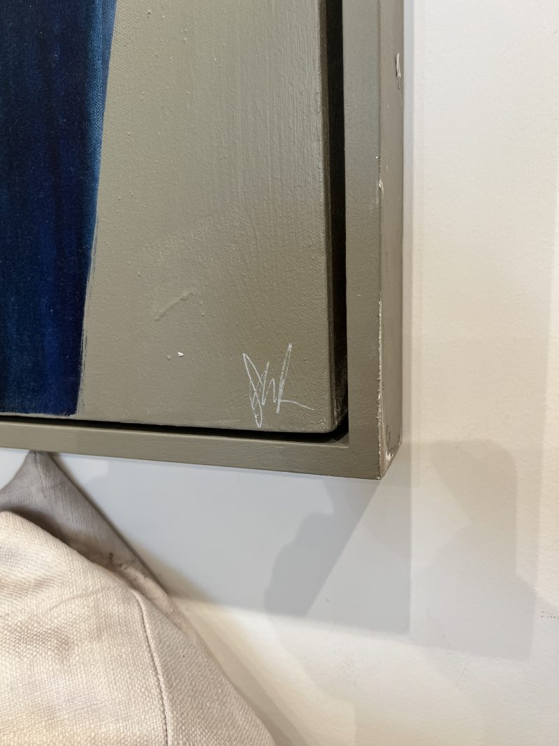 Normandy- Framed in Matching Wood Floater Frame, 2024 - Image 5