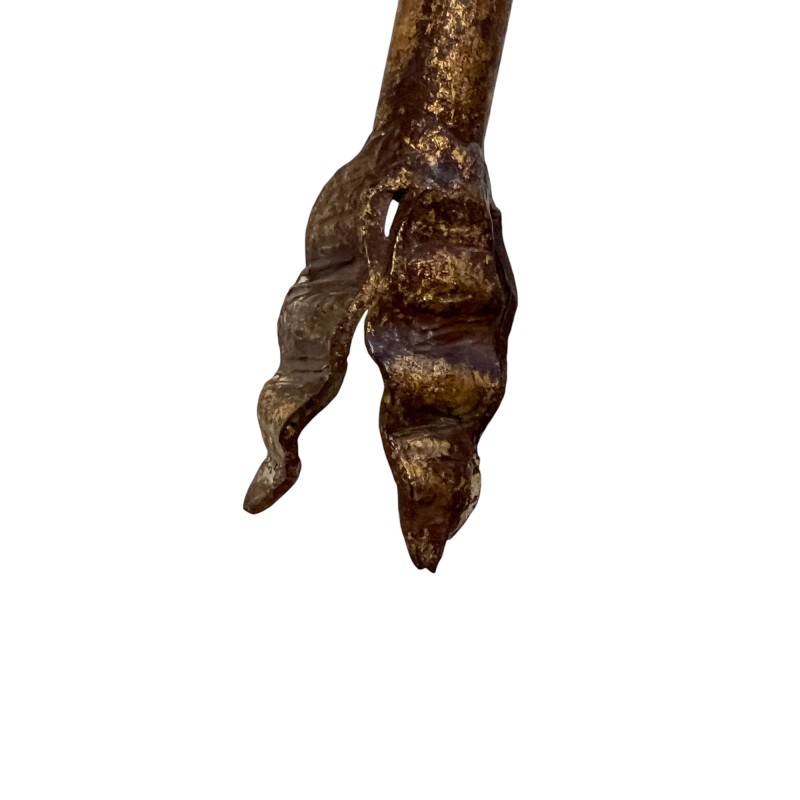 20th Century Pair of Italian Large Iron Sconces - Image 12
