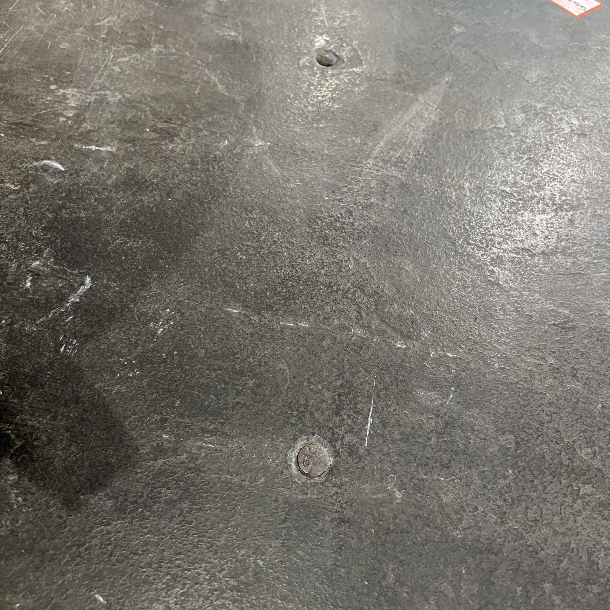 18th Century French Slate Top Trestle Table - Image 9