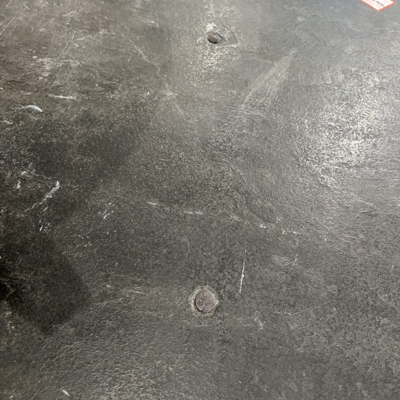 18th Century French Slate Top Trestle Table - Image 9