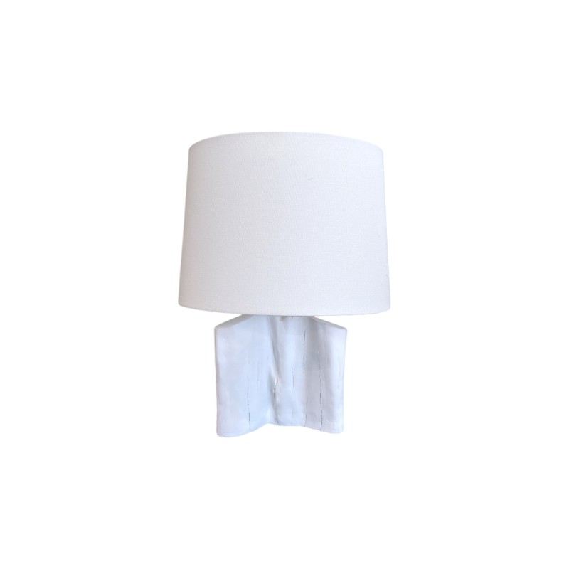 Plaster Bedside Lamp