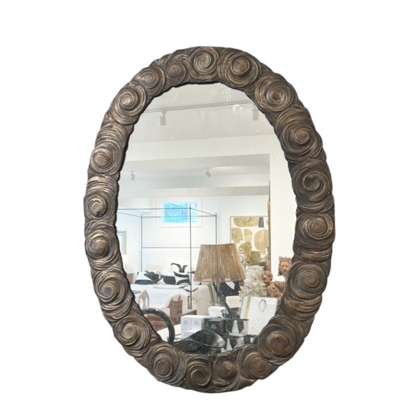 Late 18th/Early 19th Century Tole Cloud Mirror
