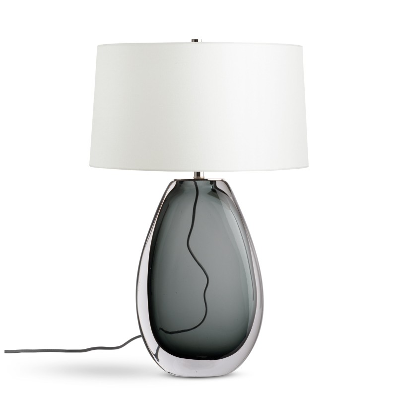 Smokey Teardrrop Table Lamp - Image 3