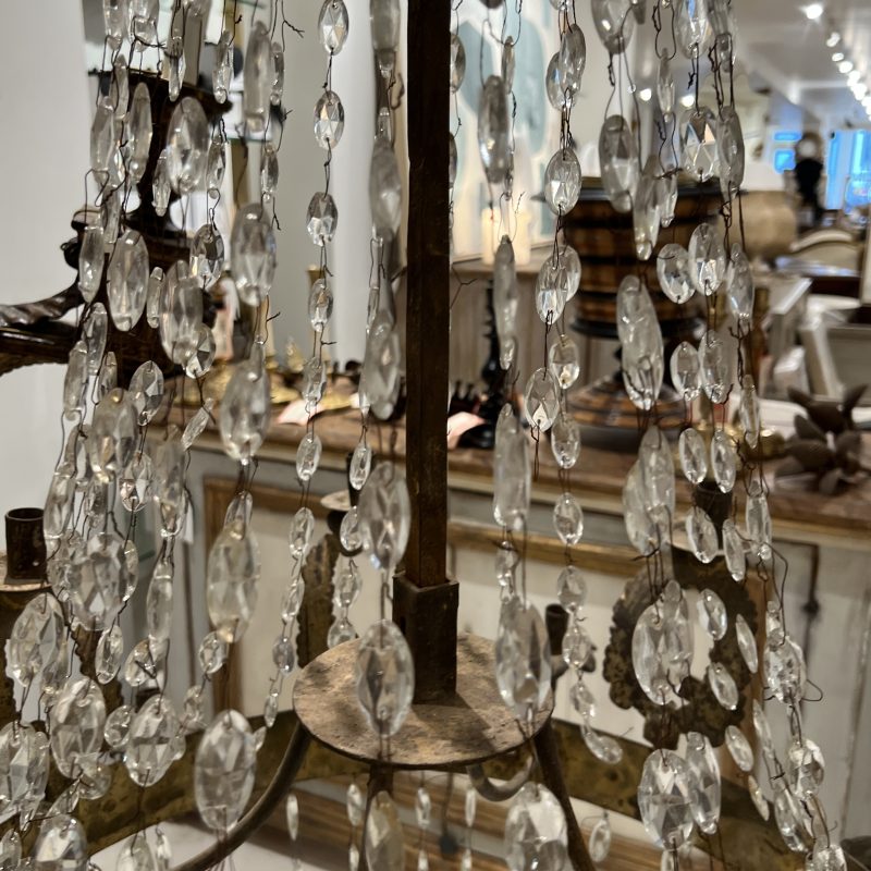 French 19th Century Empire Chandelier - Image 7