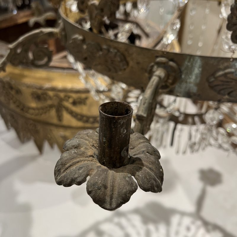 French 19th Century Empire Chandelier - Image 11