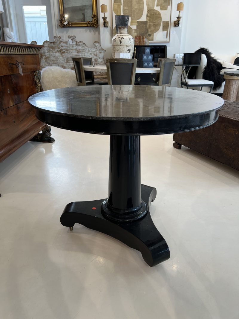 French 19th Century Empire Black Guerdion - Image 4