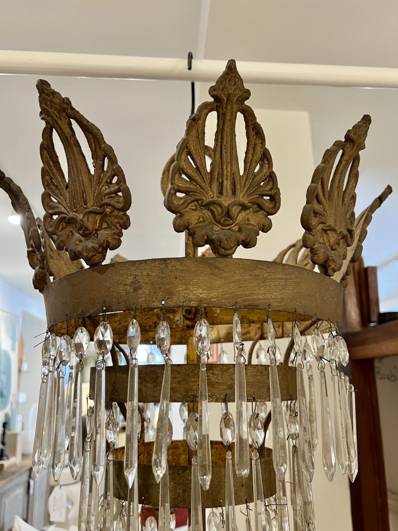 French 19th Century Empire Chandelier - Image 4