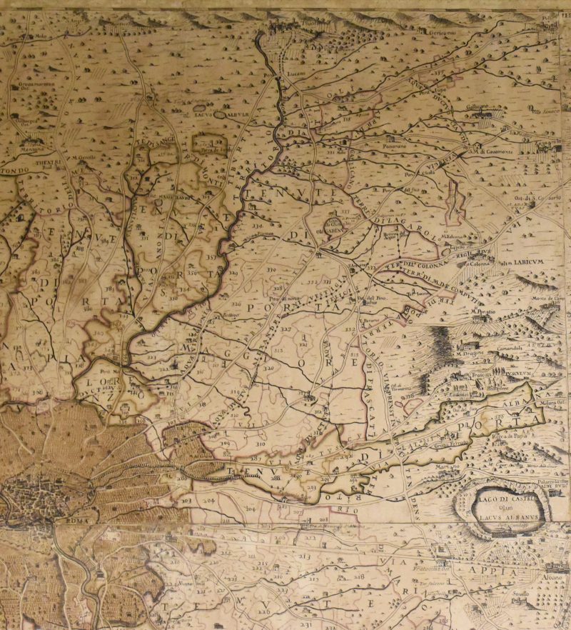 18th Century Map of Rome & Surrounding Vicinity - Image 6