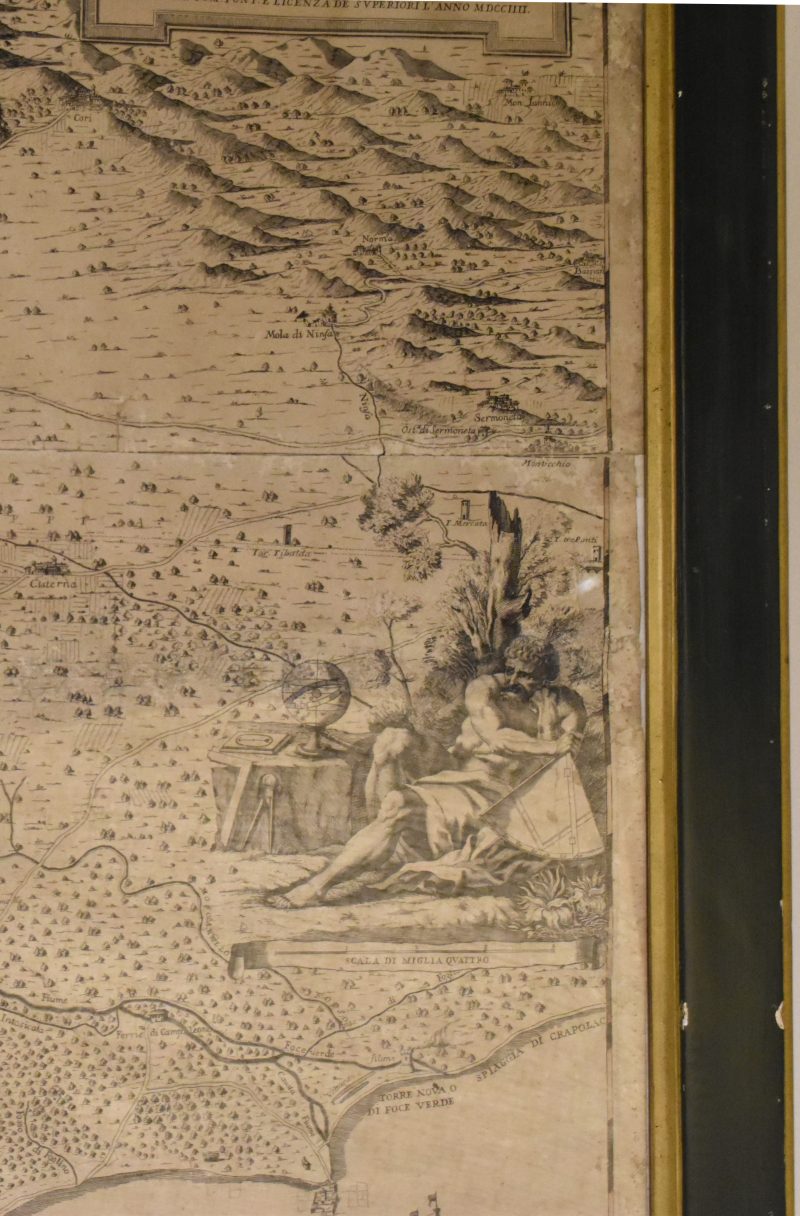 18th Century Map of Rome & Surrounding Vicinity - Image 5