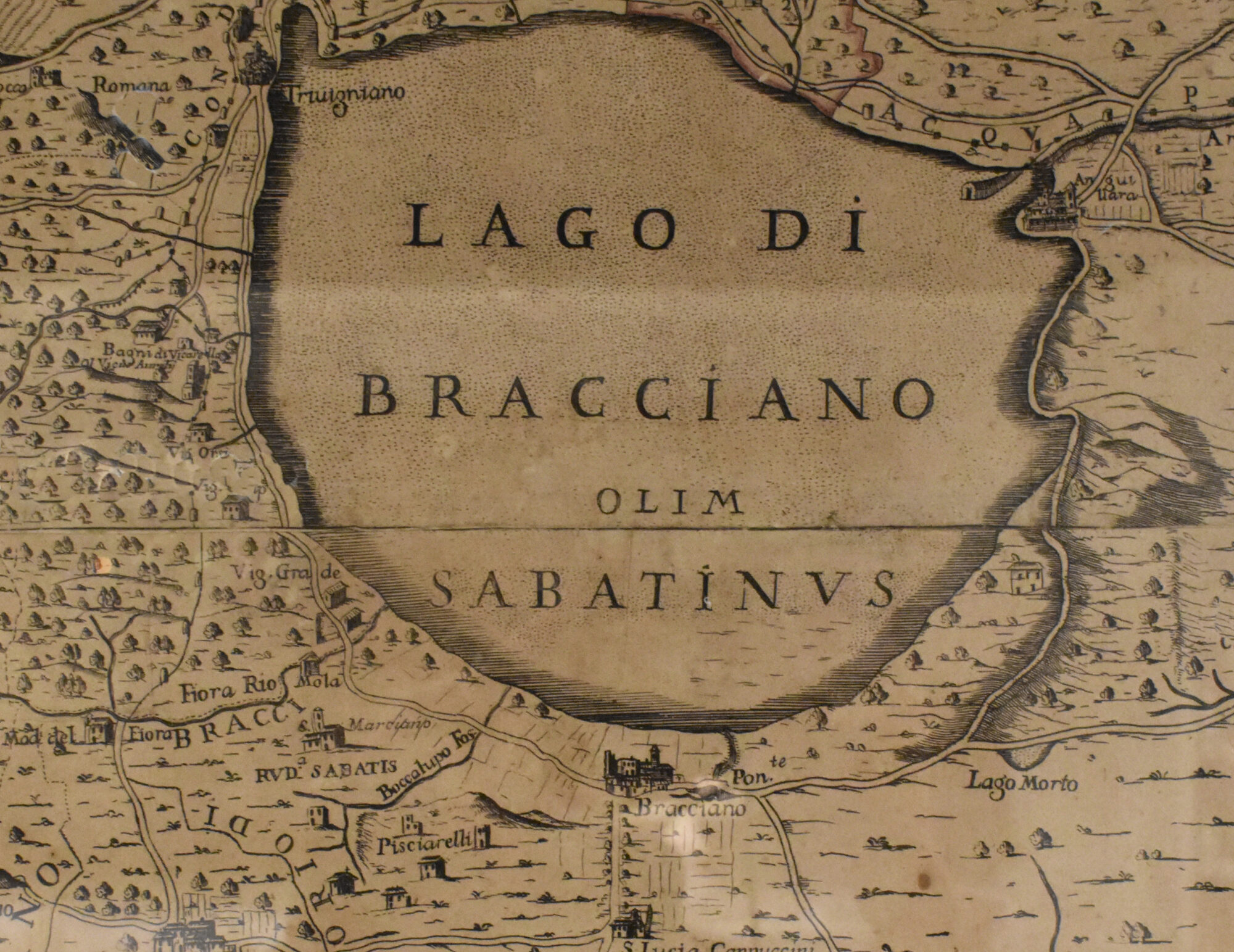18th Century Map of Rome & Surrounding Vicinity - Image 4