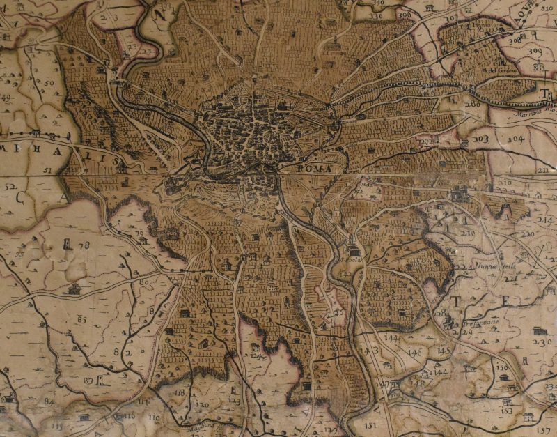 18th Century Map of Rome & Surrounding Vicinity - Image 3