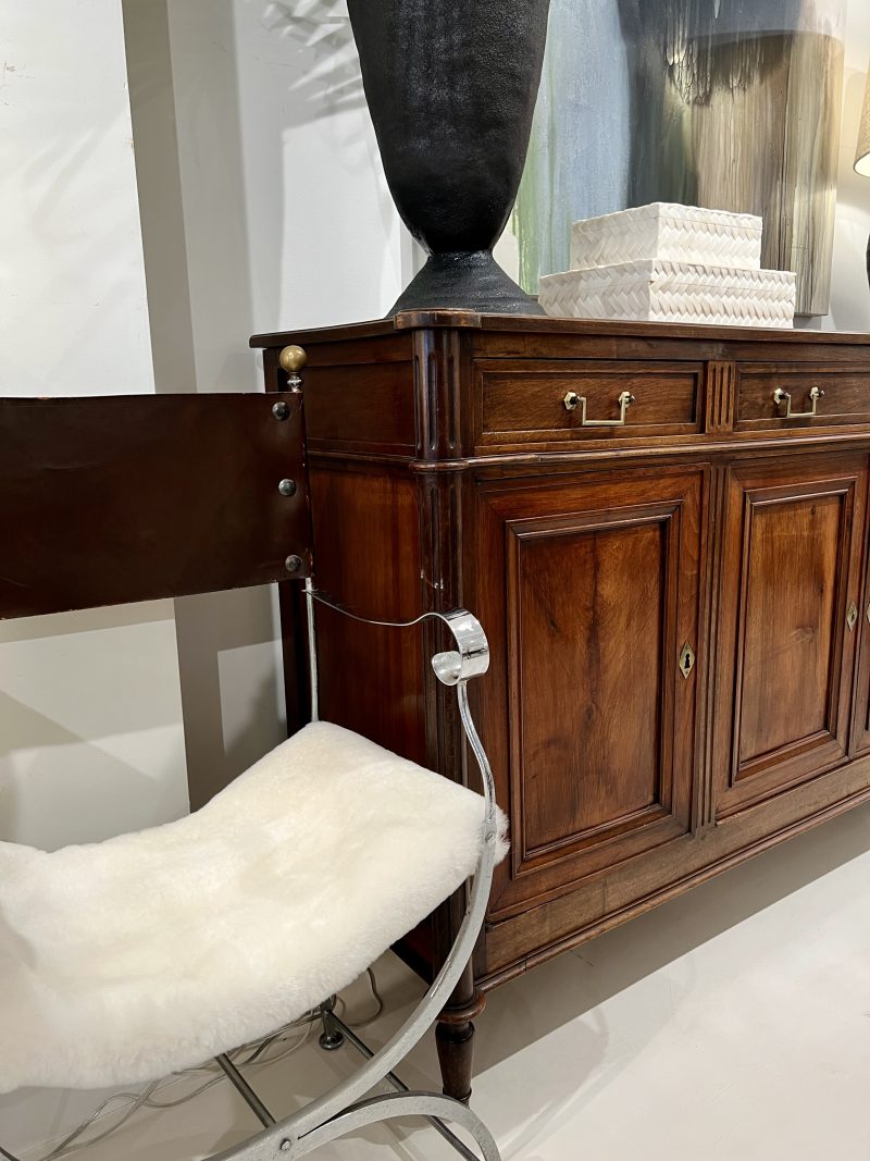 French Louis XVI Style Enfilade in Walnut - Image 19