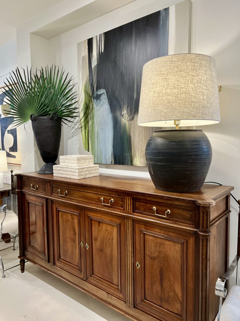 French Louis XVI Style Enfilade in Walnut - Image 18