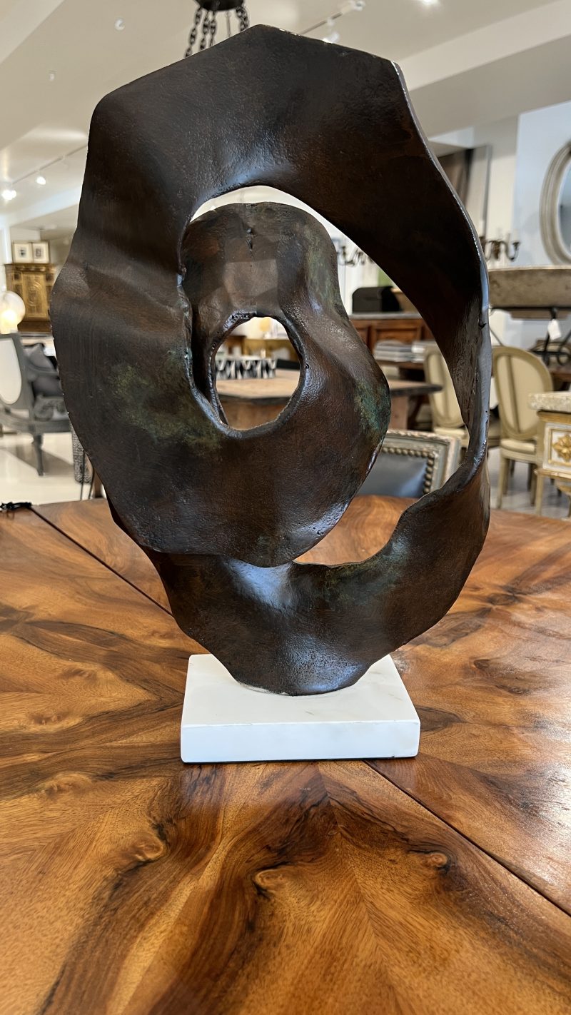 Late 20th/Early 21st Century European Mixed Metal Abstract Sculpture - Image 5