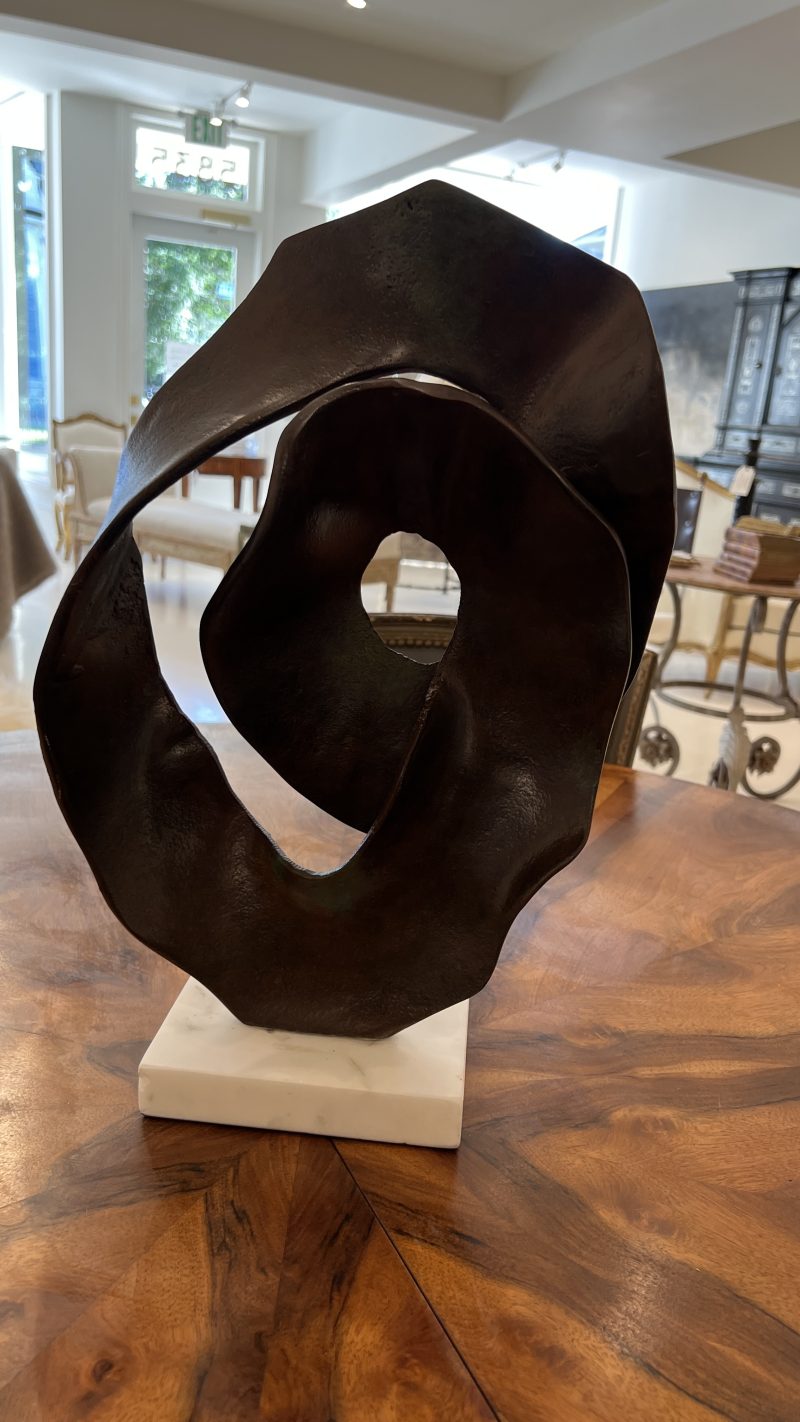 Late 20th/Early 21st Century European Mixed Metal Abstract Sculpture - Image 3