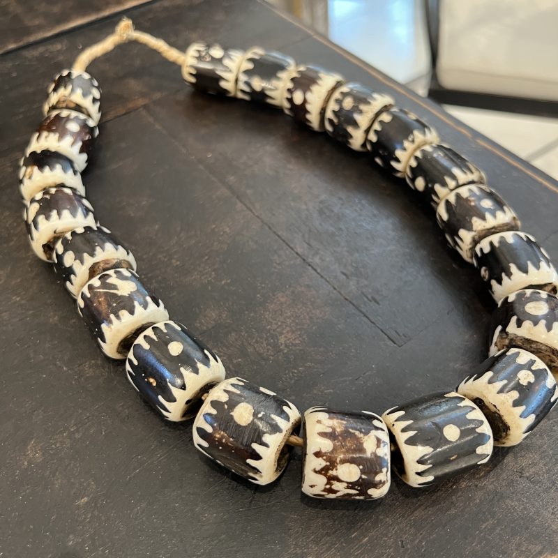 Black & White Bone Beads - Image 7