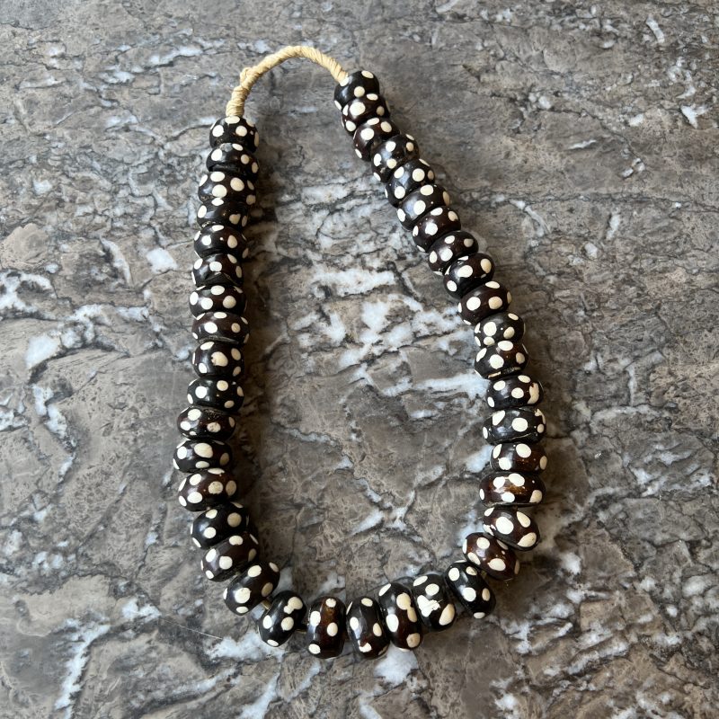 Black & White Bone Beads - Image 2