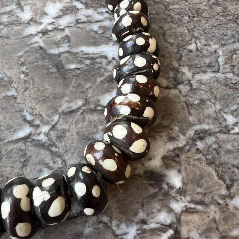 Black & White Bone Beads - Image 3