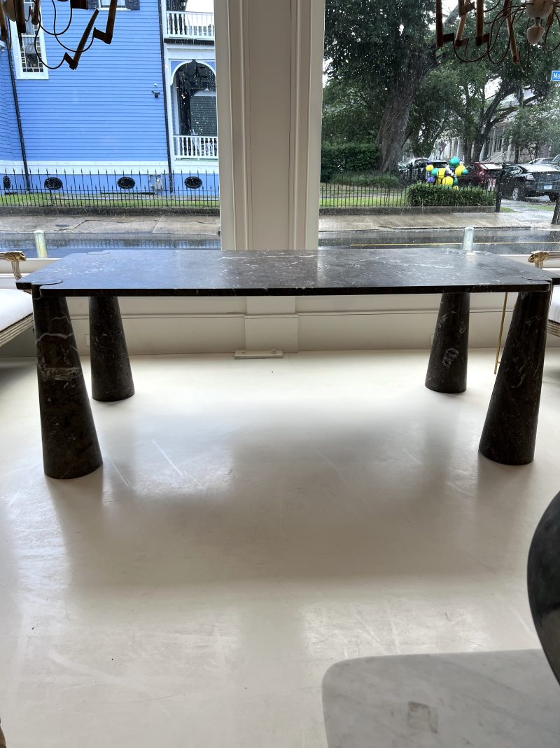 Mid-Century Mangiarotti Marble Dining Room - Image 11
