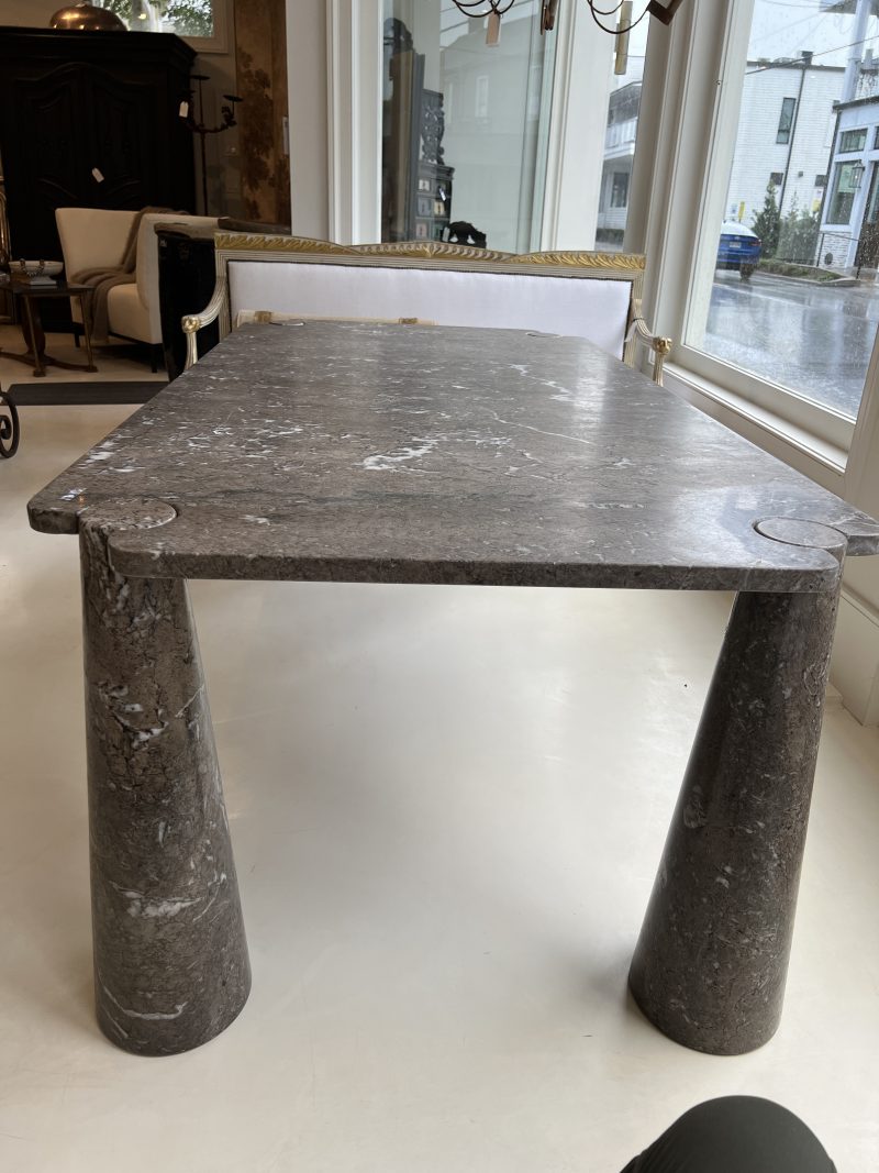 Mid-Century Mangiarotti Marble Dining Room - Image 5