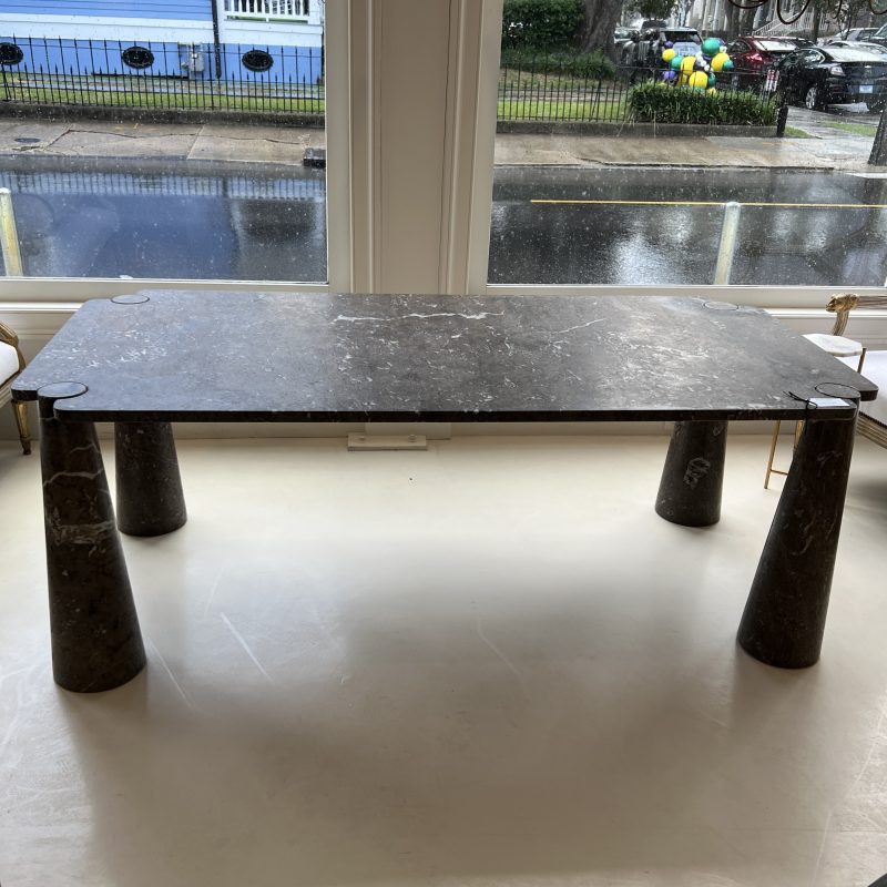 Mid-Century Mangiarotti Marble Dining Room - Image 2