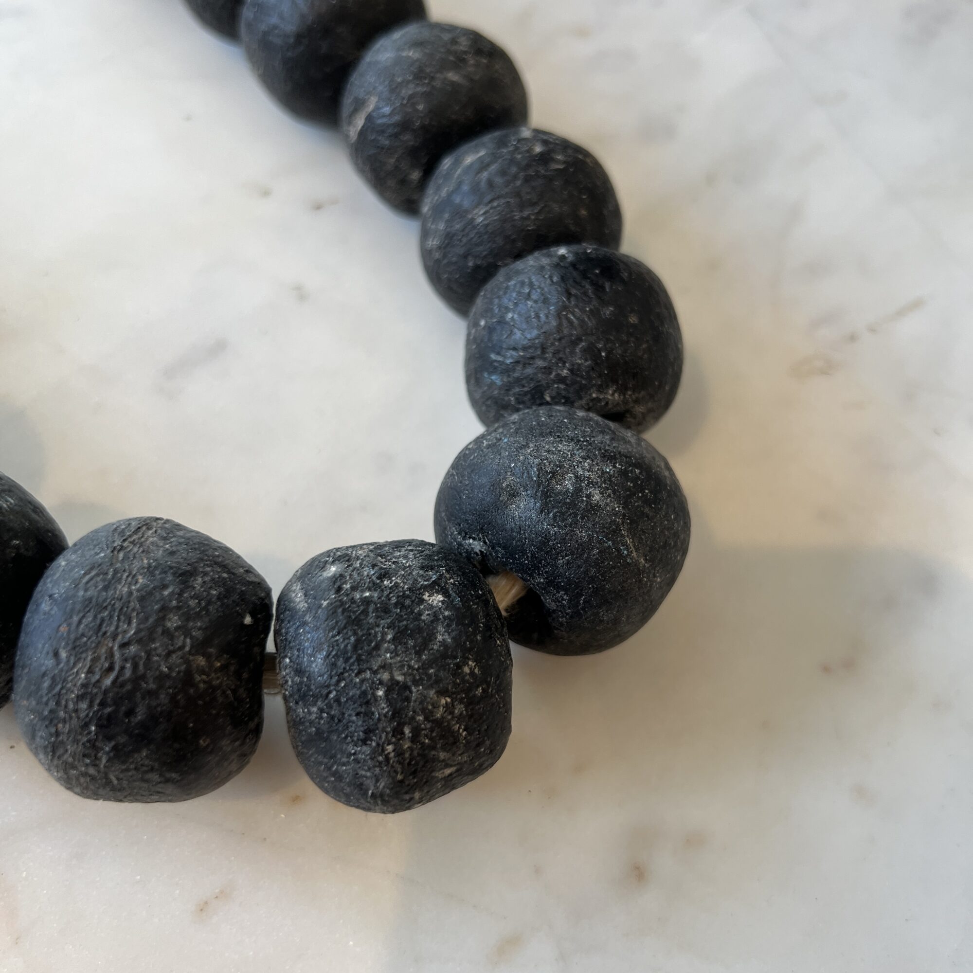 Black Glass Beads - Image 3