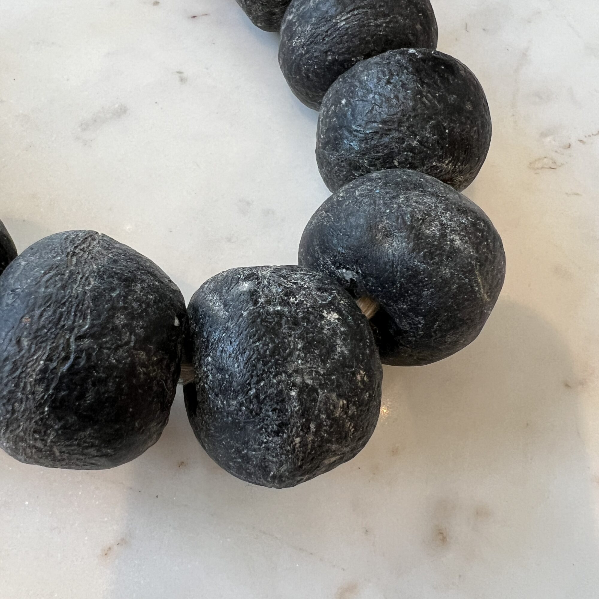 Black Glass Beads - Image 6