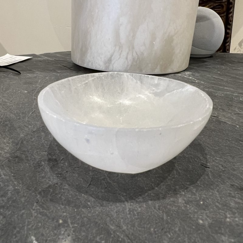 Selenite Round Bowl Small - Image 2