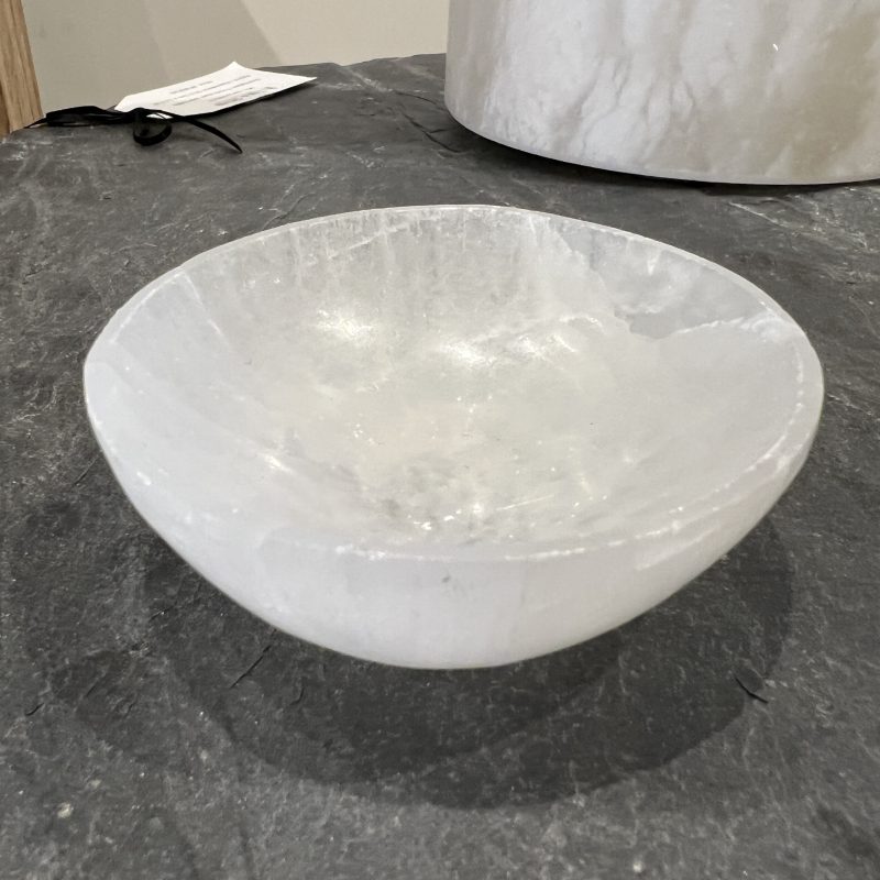 Selenite Round Bowl Small - Image 4