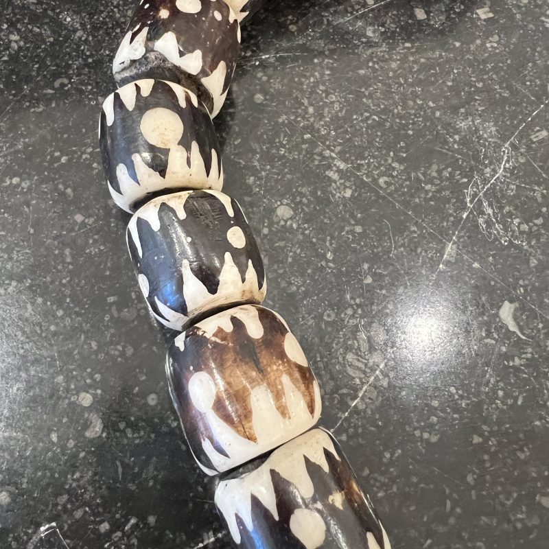 Black & White Bone Beads - Image 3