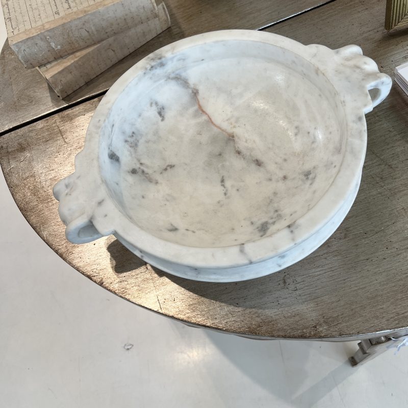 Marble Bowl with Handles - Image 2