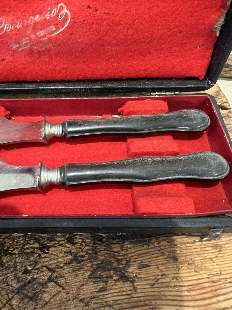 19th Century French Cutlery in Box - Image 4