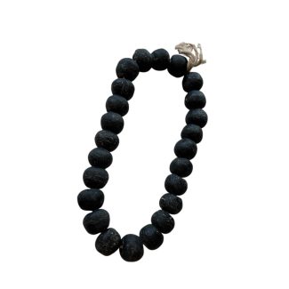Black Glass Beads