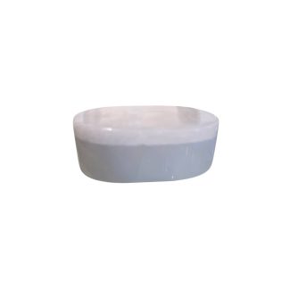 Small Alabaster Oval Box