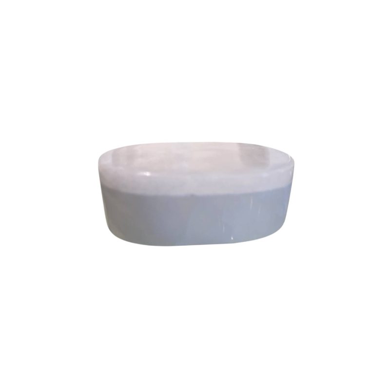 Small Alabaster Oval Box