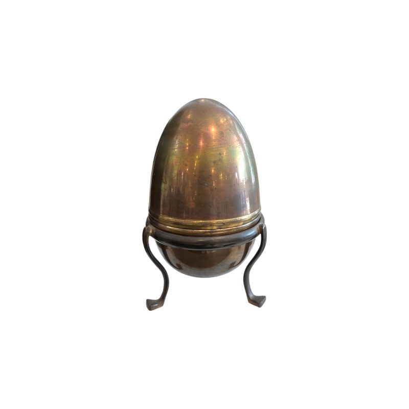 Brass Egg on Stand